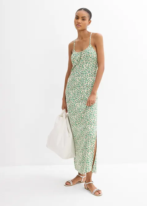 Stroppekjole i lett viskose, bonprix