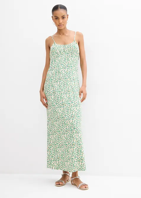 Stroppekjole i lett viskose, bonprix