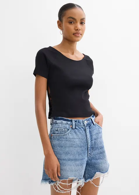 Figurnær T-skjorte i 100% økologisk bomull, bonprix