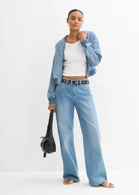 Figurn&aelig;r T-skjorte i 100% &oslash;kologisk bomull, bonprix