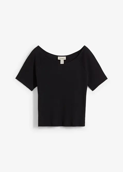 Figurnær T-skjorte i 100% økologisk bomull, bonprix