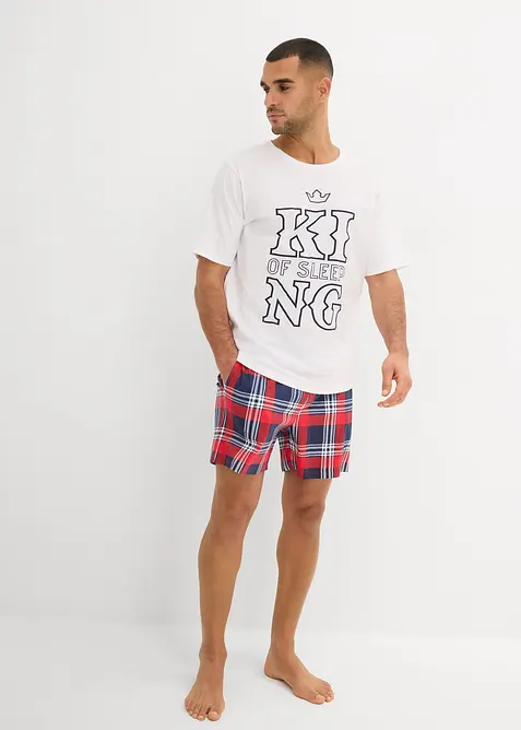 Pyjamas i 100% bomull, bonprix