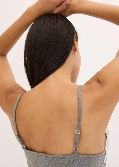 Nattskjorte med spagettistropper, bonprix