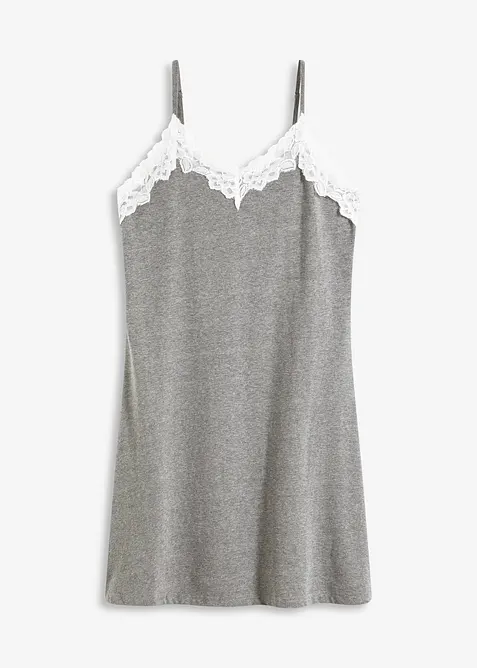 Nattskjorte med spagettistropper, bonprix