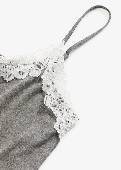 Nattskjorte med spagettistropper, bonprix