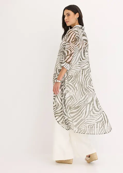 Lang chiffonbluse, bonprix