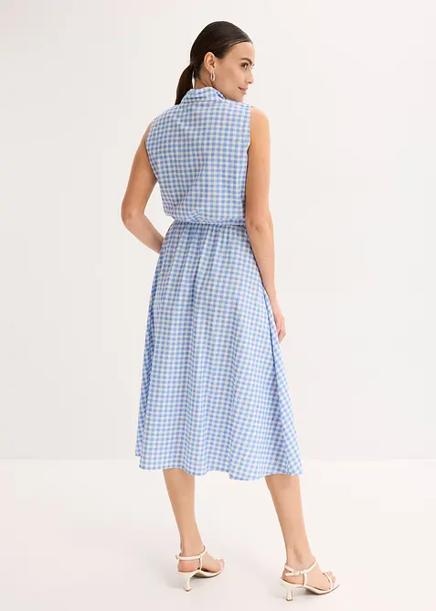 Kjole i bomullspoplin, bonprix