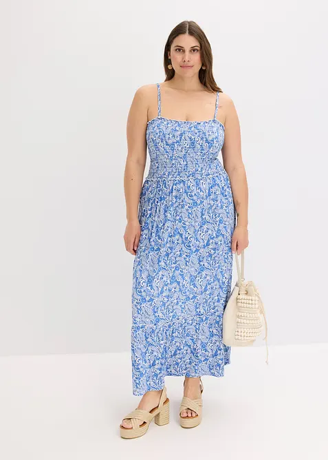 Stroppekjole i viskosemiks, bonprix