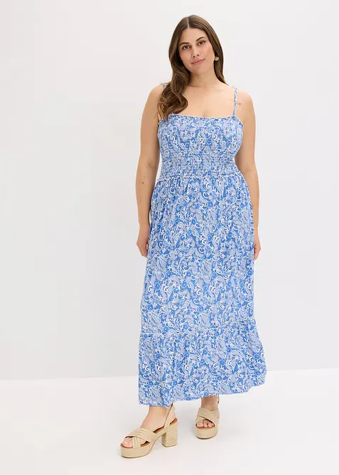 Stroppekjole i viskosemiks, bonprix