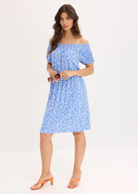 Off shoulder-kjole, bonprix