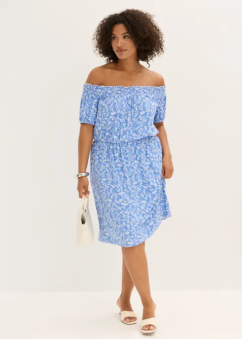 Off shoulder-kjole, bonprix