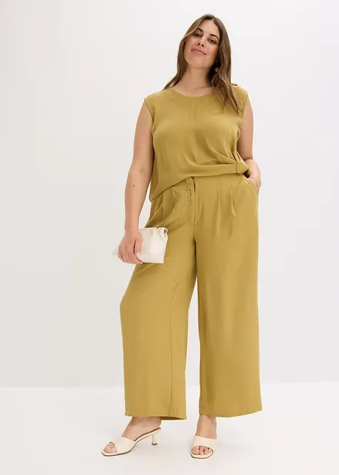 Bukse med fin tekstur, bonprix