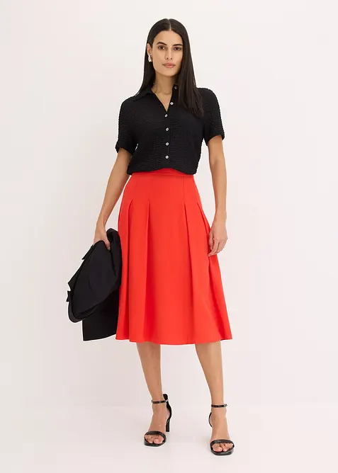 Foldeskj&oslash;rt av myk viskosemiks, bonprix