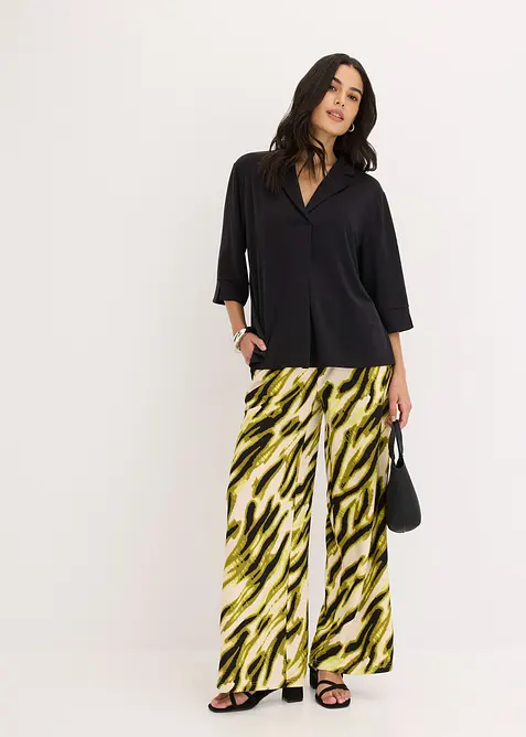 Trikot-tunika av lett viskose-piké, bonprix