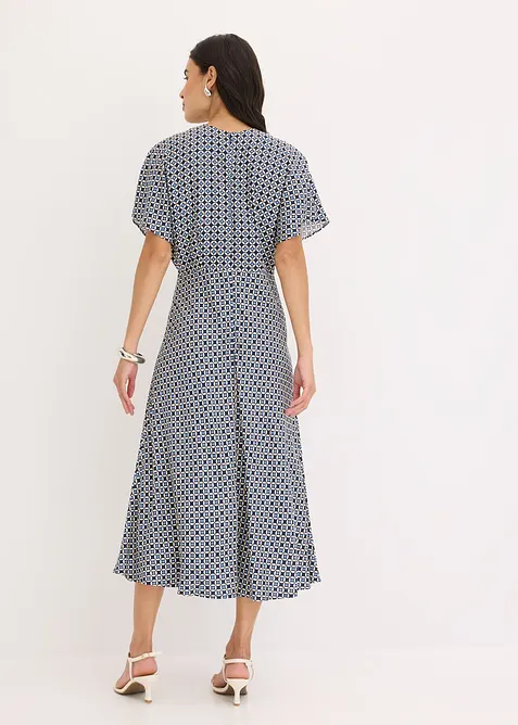 Kjole i lett viskose, bonprix