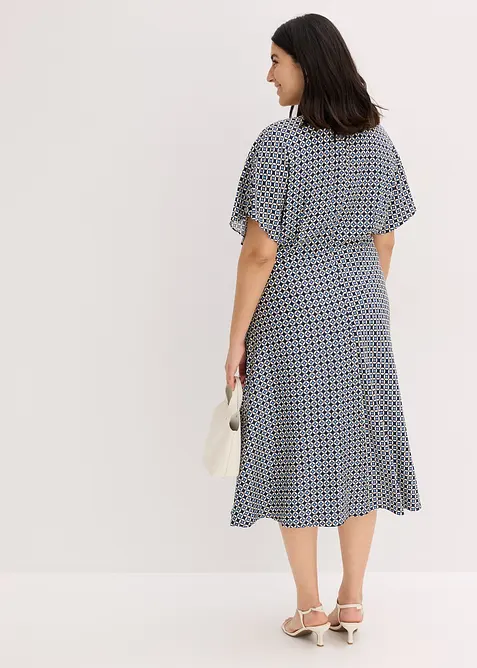 Kjole i lett viskose, bonprix