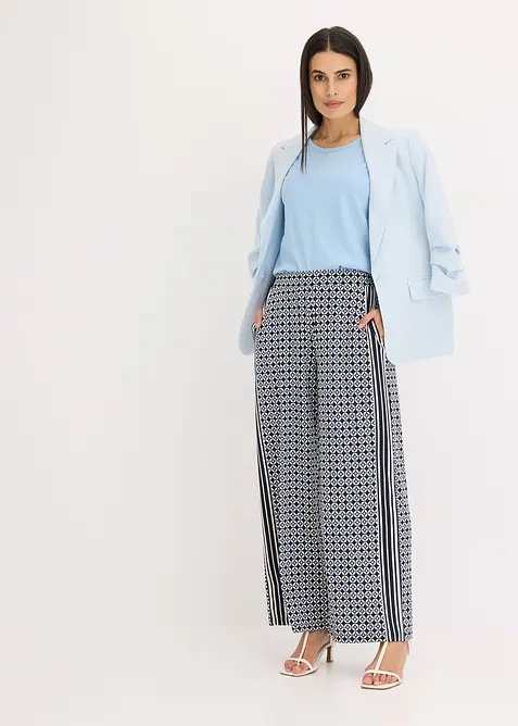 Jerseybukse med minim&oslash;nster, bonprix