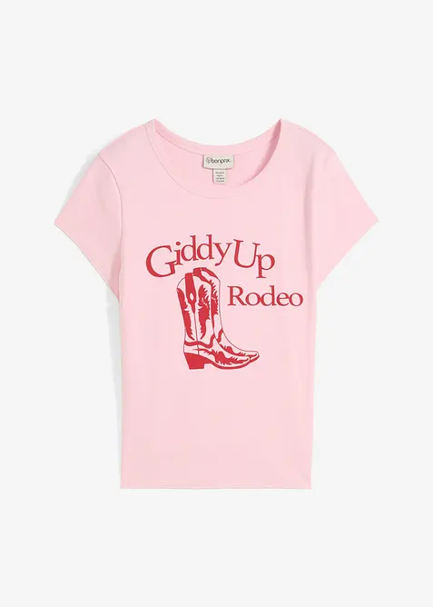 T-skjorte i 100% &oslash;kologisk bomull, bonprix