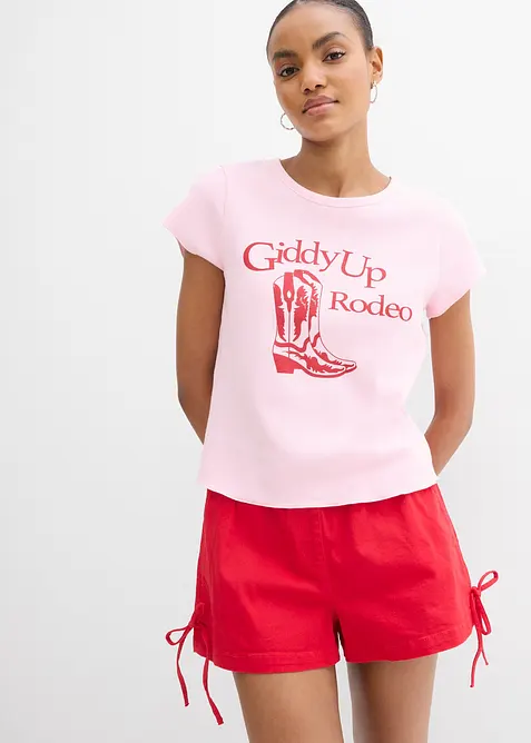 T-skjorte i 100% &oslash;kologisk bomull, bonprix