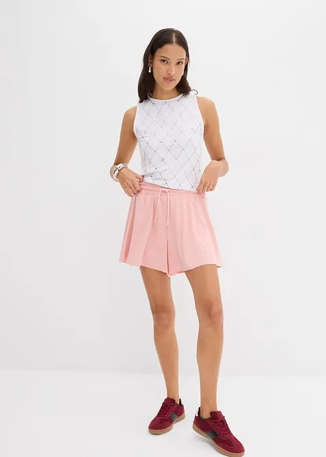Slip on-shorts i tennis-look, bonprix