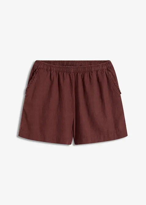 Shorts med lin, bonprix