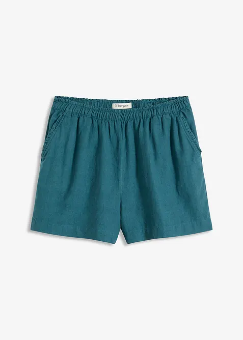 Shorts med lin, bonprix