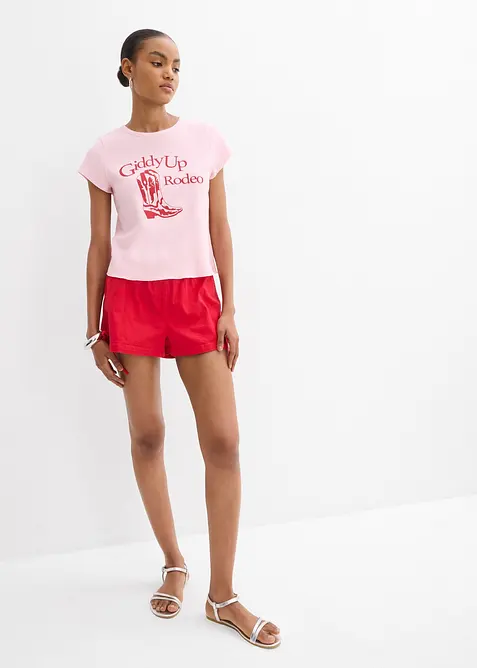 T-skjorte i 100% &oslash;kologisk bomull, bonprix