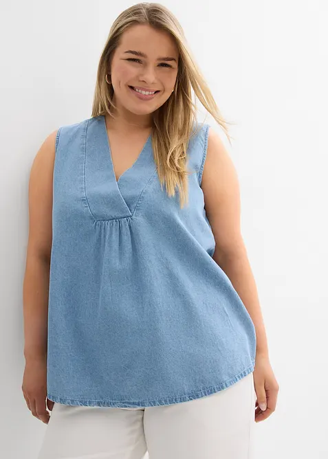 Denimbluse, bonprix