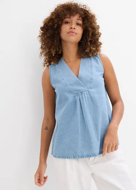 Denimbluse, bonprix