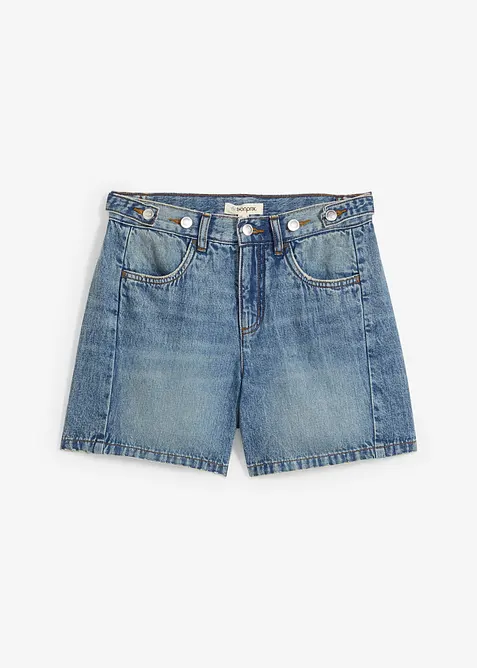Denimshorts Mid Waist, Low stretch, bonprix