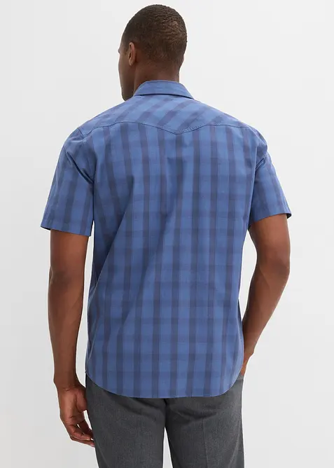 Kortermet skjorte i 100% bomull, bonprix