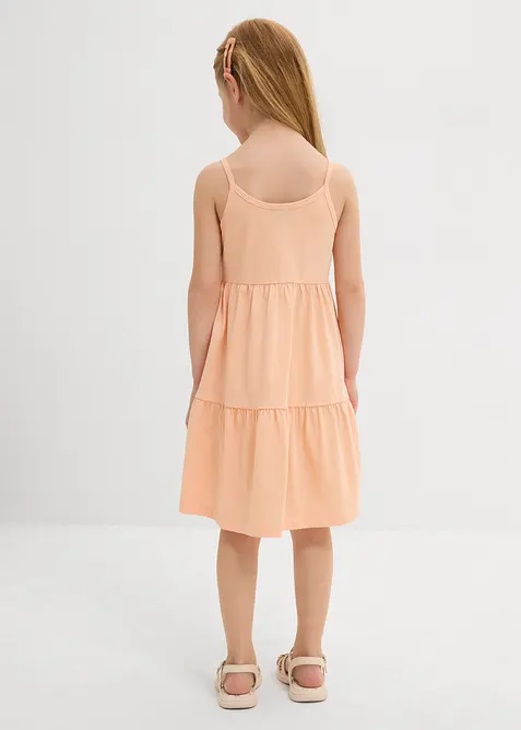 Jerseykjole i 100% økologisk bomull (2-pack), bonprix