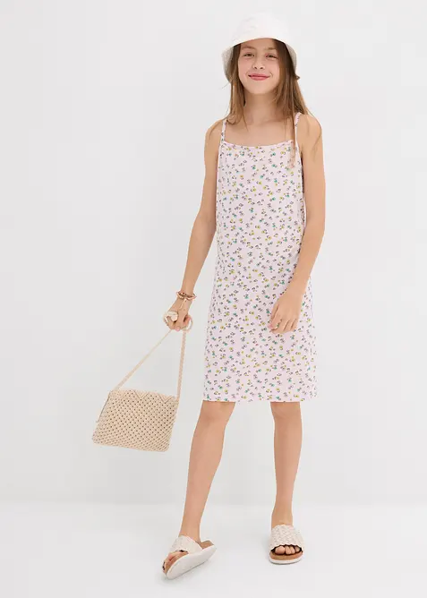 Jerseykjole (2-pack) av elastisk bomullsmiks, bonprix