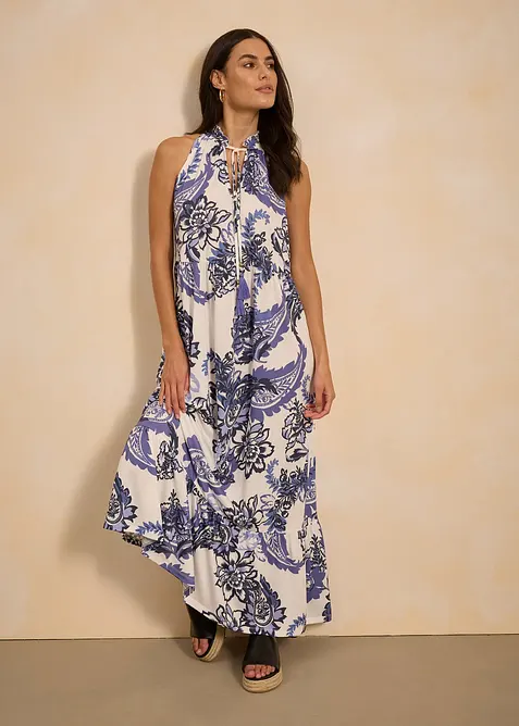 Jerseykjole med trykk, bonprix