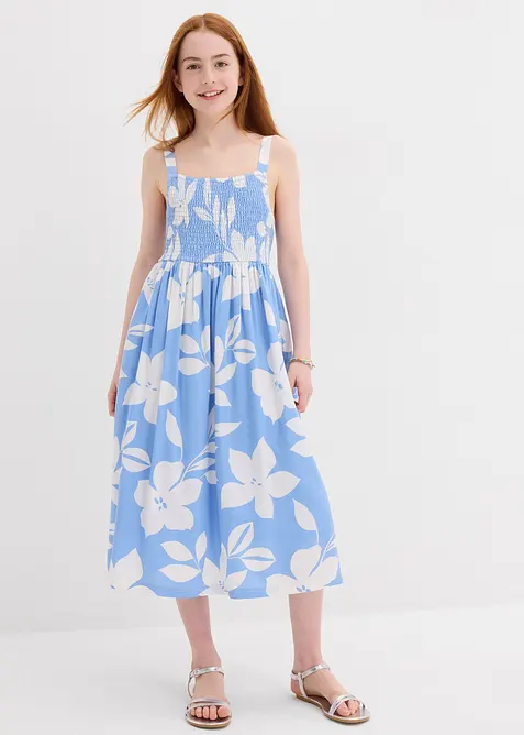 Kjole i lett viskose, bonprix