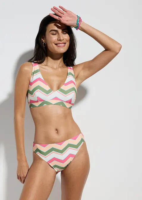 Bikini med V-hals (2-delt sett), bonprix