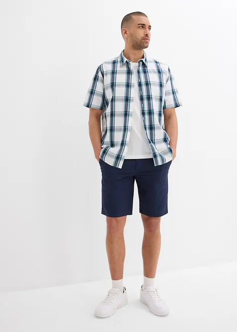 Kortermet skjorte i 100% bomull, bonprix