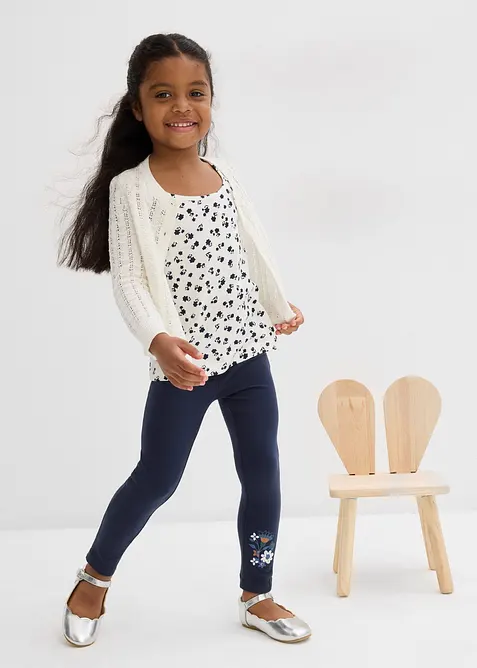 Topp (2-pack) i 100% økologisk bomull, bonprix