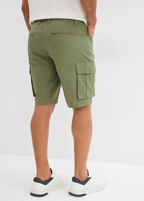 Cargo-bermudashorts med stretch, Regular Fit (2-pack), bonprix