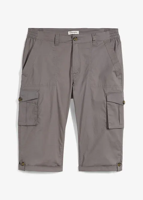 Lang bermudashorts med komfortlinning, Regular Fit, bonprix