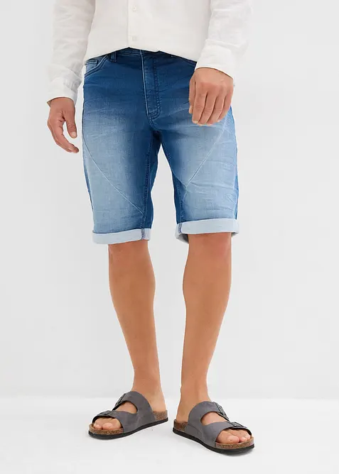 Bermudashorts i sweat-denim, Relaxed Fit, bonprix