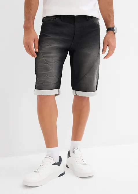 Bermudashorts i sweat-denim, Relaxed Fit, bonprix