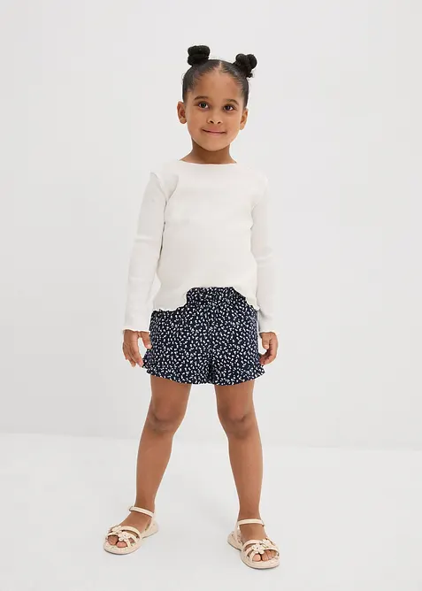 Jerseyshorts i 100% &oslash;kologisk bomull (3-pack), bonprix