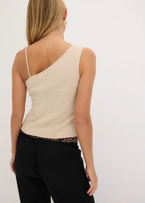 Vest med knappestolpe, bonprix