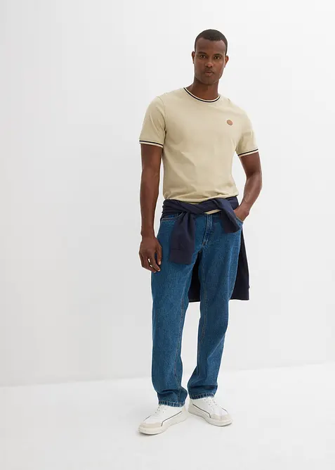 T-skjorte i 100% økologisk bomull, bonprix