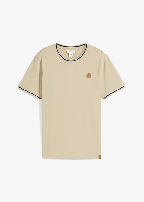 T-skjorte i 100% økologisk bomull, bonprix