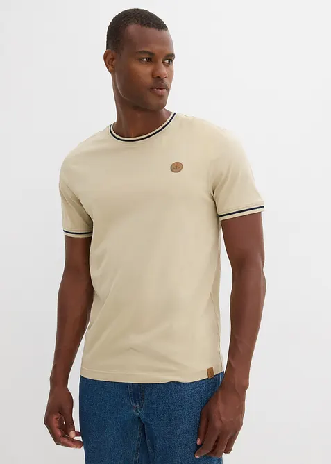 T-skjorte i 100% økologisk bomull, bonprix