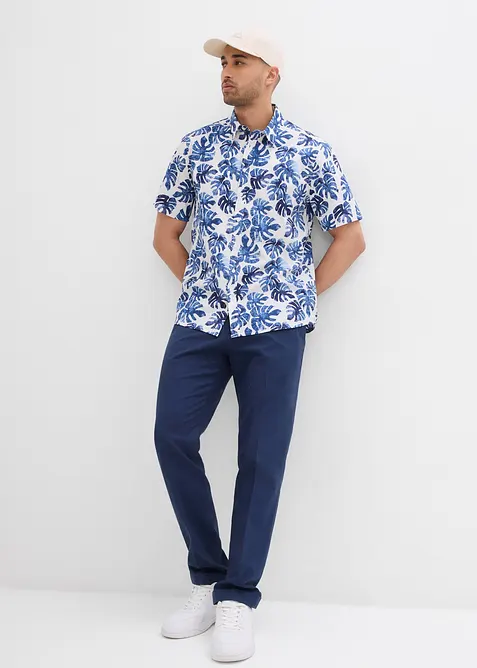 Kortermet skjorte i 100% bomull, bonprix