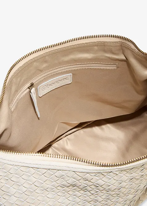 Shoppingveske i skinnlook, bonprix