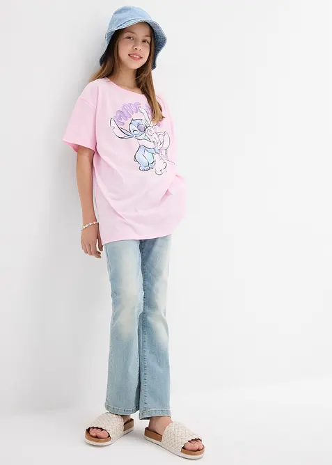 Topp i 100% bomull med Disney-motiv Stich, Lilo & Stitch